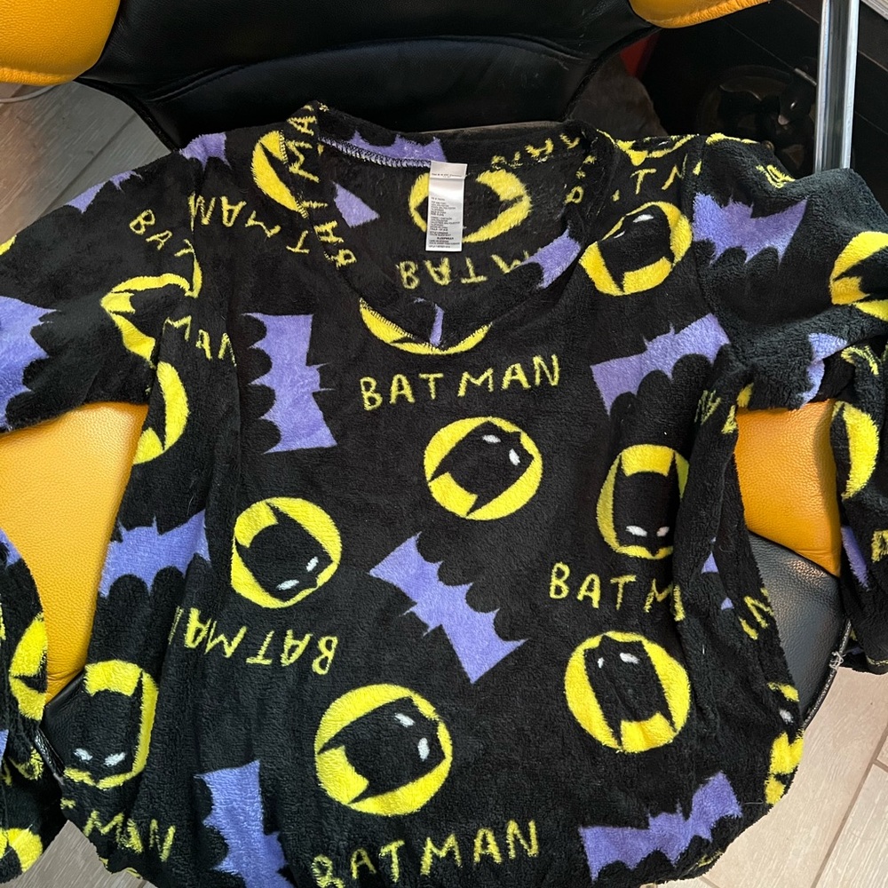 Woman’s Batman polar fleece pjs